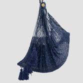 Leyla &amp; Sol Carlos Hand-Woven Cotton Mexican Chair Hammock