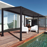 Coolaroo Fairhaven Aluminium Louvred Gazebo