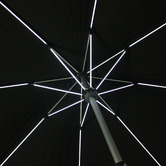 Coolaroo 3m LED Market Umbrella