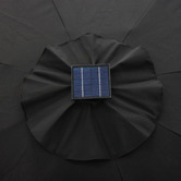Coolaroo 3m LED Market Umbrella
