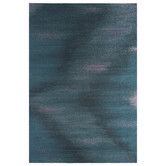 Brink &amp; Campman Blue Kaleidoscope Power-Loomed Wool Multi Rug