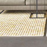 Brink &amp; Campman Mustard Grain Hand-Woven Pure New Wool Rug