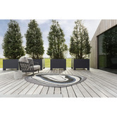 Brink &amp; Campman Grey Aura Outdoor Rug