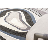 Brink &amp; Campman Grey Aura Outdoor Rug