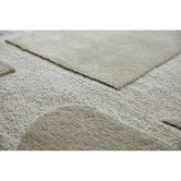 Brink &amp; Campman Cement Twinset Mural Tufted Wool Rug