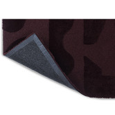 Brink &amp; Campman Burgundy Twinset Mural Tufted Wool Rug