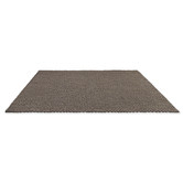 Brink &amp; Campman Grey &amp; Taupe Lace Hand-Hooked Indoor/Outdoor Rug