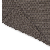 Brink &amp; Campman Grey &amp; Taupe Lace Hand-Hooked Indoor/Outdoor Rug