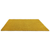 Brink &amp; Campman Mustard Lace Hand-Hooked Indoor/Outdoor Rug