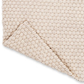 Brink &amp; Campman White Sand Lace Hand-Hooked Indoor/Outdoor Rug