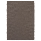 Brink &amp; Campman Grey &amp; Taupe Lace Hand-Hooked Indoor/Outdoor Rug