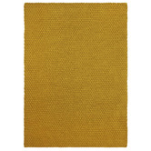 Brink &amp; Campman Mustard Lace Hand-Hooked Indoor/Outdoor Rug