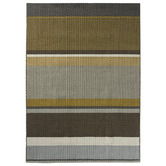 Brink &amp; Campman Ochre Artisan Shack Hand-Woven Pure New Wool Rug