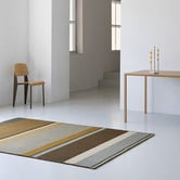 Brink &amp; Campman Ochre Artisan Shack Hand-Woven Pure New Wool Rug