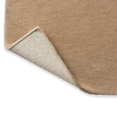 Brink &amp; Campman Caramel Bruta Hand-Tufted Pure New Wool Rug