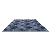 Brink &amp; Campman Water Blue Decor Riff Hand-Tufted Pure New Wool Rug