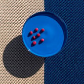Brink &amp; Campman Electric Blue Deck Hand-Woven Indoor/Outdoor Rug