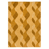 Brink &amp; Campman Straw Yellow Decor Riff Pure Hand-Tufted New Wool Rug