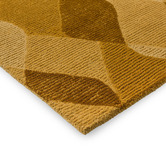 Brink &amp; Campman Straw Yellow Decor Riff Pure Hand-Tufted New Wool Rug