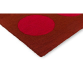 Brink &amp; Campman Red Habitat Festival Dots Outdoor Rug