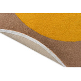 Brink &amp; Campman Yellow Habitat Festival Round Outdoor Rug
