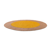 Brink &amp; Campman Yellow Habitat Festival Round Outdoor Rug