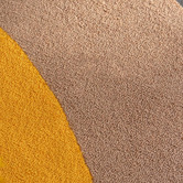 Brink &amp; Campman Yellow Habitat Festival Round Outdoor Rug