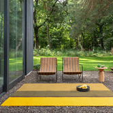 Brink &amp; Campman Yellow &amp; Green Habitat Festival Outdoor Rug