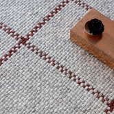 Brink &amp; Campman Ash Craft Matter Hand-Woven Wool-Blend Rug