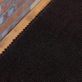 Brink &amp; Campman Cacao Grid Hand-Woven Wool Rug