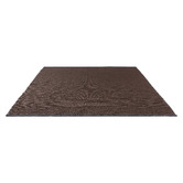 Brink &amp; Campman Cacao Grid Hand-Woven Wool Rug
