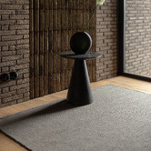 Brink &amp; Campman Stone Grid Hand-Woven Wool Rug