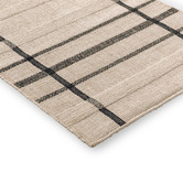 Brink &amp; Campman Beige &amp; Charcoal Line Zona Outdoor Runner