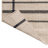 Brink &amp; Campman Beige &amp; Charcoal Line Zona Outdoor Runner