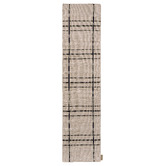 Brink &amp; Campman Beige &amp; Charcoal Line Zona Outdoor Runner