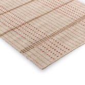 Brink &amp; Campman Terracotta Zona Hand-Tufted Outdoor Runner