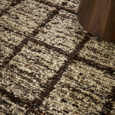 Brink &amp; Campman Bear Brown Jack Hand-Woven Pure New Wool Rug