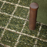 Brink &amp; Campman Hunter Green Jack Hand-Woven Pure New Wool Rug