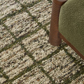 Brink &amp; Campman Hunter Green Jack Hand-Woven Pure New Wool Rug