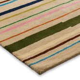 Brink &amp; Campman Multi-Coloured Shift Hand-Tufted Pure New Wool Rug