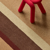 Brink &amp; Campman Ruby Linear Hand-Tufted Pure New Wool Rug