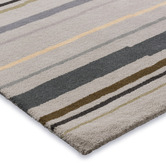 Brink &amp; Campman Steel Grey Shift Hand-Tufted Pure New Wool Rug