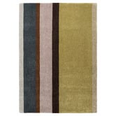 Brink &amp; Campman Retro Linear Hand-Tufted Pure New Wool Rug