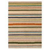 Brink &amp; Campman Multi-Coloured Shift Hand-Tufted Pure New Wool Rug
