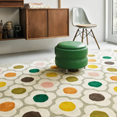 Orla Kiely Spot Flower Hand-Tufted Wool Rug