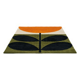 Orla Kiely Black Stem Hand-Tufted Wool Rug