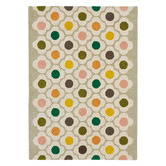 Orla Kiely Spot Flower Hand-Tufted Wool Rug