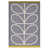 Orla Kiely Slate Giant Linear Stem Outdoor Rug