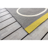 Orla Kiely Slate Giant Linear Stem Outdoor Rug