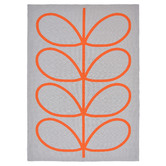 Orla Kiely Persimmon Giant Linear Stem Outdoor Rug